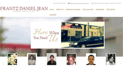 Desktop Screenshot of fdjfuneralservices.com